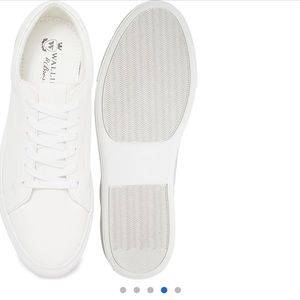 Nordstrom Rack All White Sneakers Size 10.5